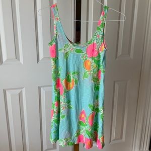 Lilly Pulitzer Carmel Dress, Pink Lemonade Sz XS